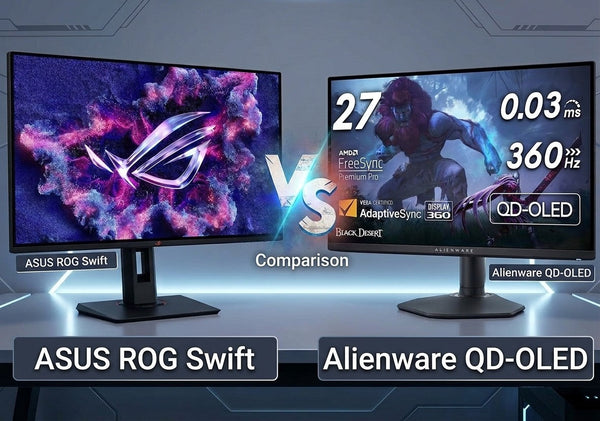 The Best Value OLED Gaming Monitors of 2026 (Alienware AW2725DF vs. ASUS XG27AQDMG)