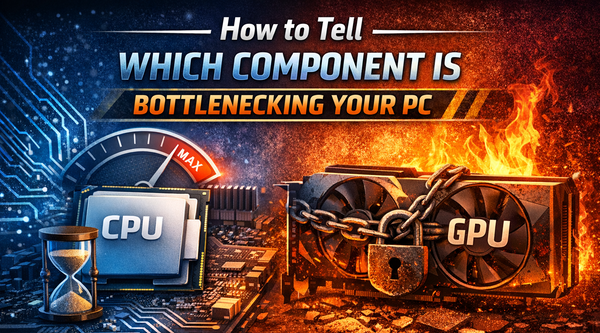 How to Tell Which Component Is Bottlenecking Your PC