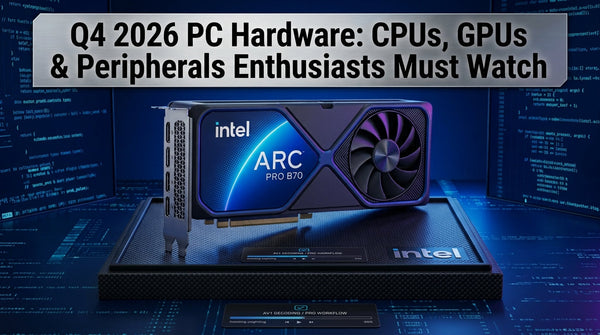 Q4 2026 PC Hardware: CPUs, GPUs & Peripherals Enthusiasts Must Watch