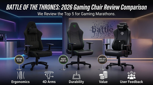 Top 5 Gaming Chairs on Amazon in 2026 – Pros, Cons & Buying Guide