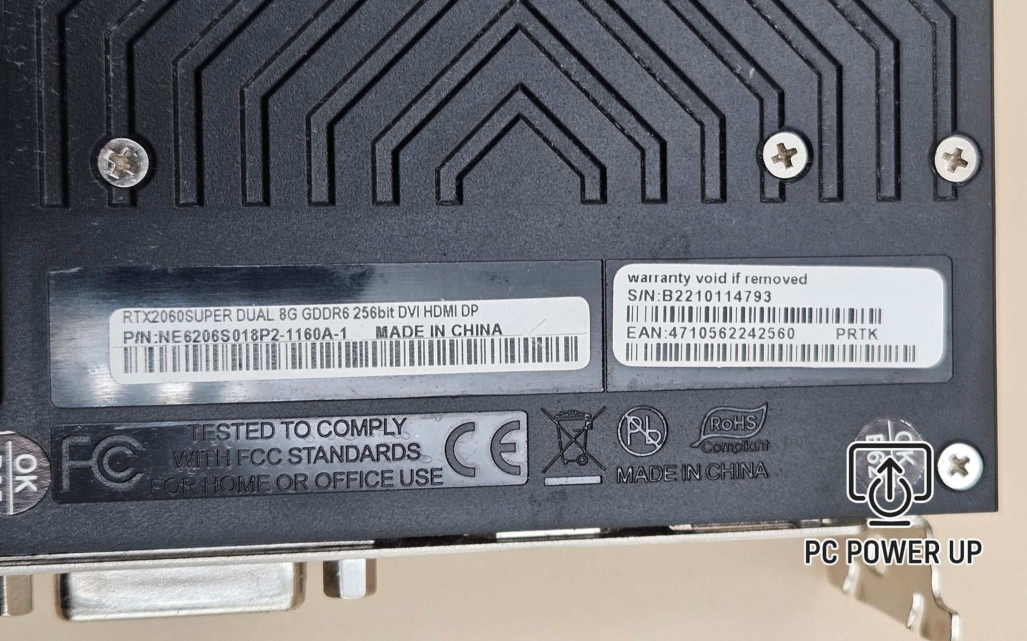 RTX 2060 Super 8GB Palit