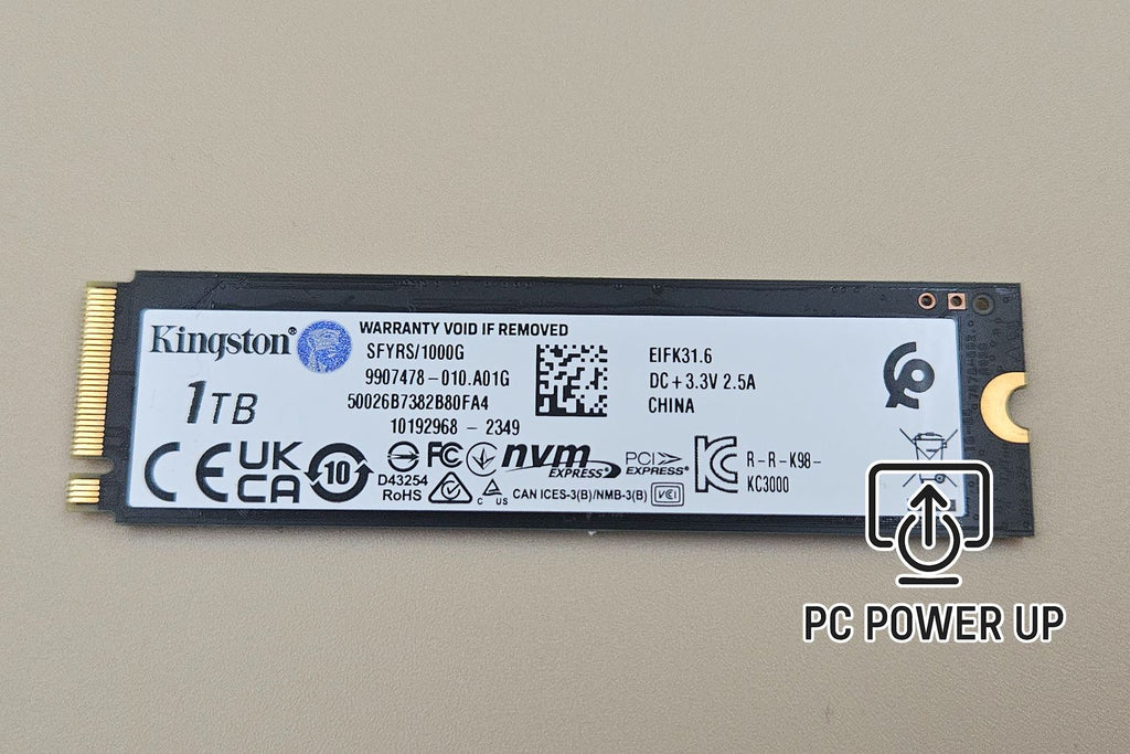 Kingston KC3000 1TB NVMe M.2 SSD (SFYRS/1000G)