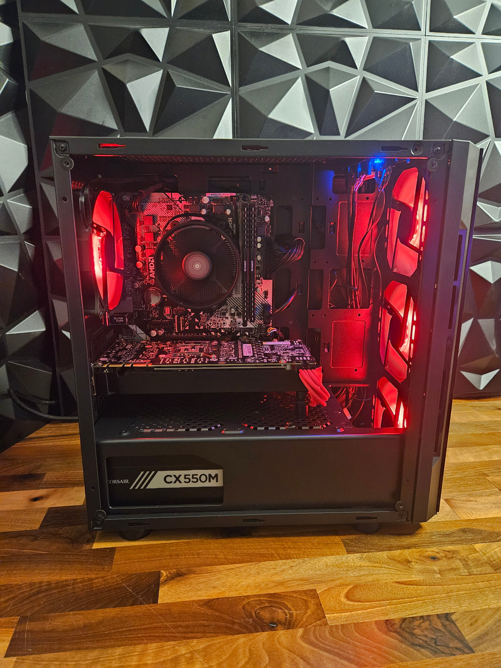 Gaming PC – GTX 1070 8GB | Ryzen 5 2600X | 16GB RAM | 1TB SSD | Windows 11