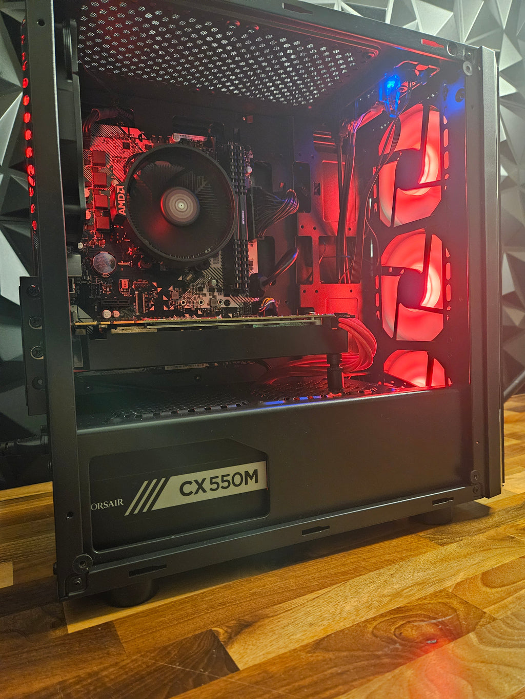 Gaming PC – GTX 1070 8GB | Ryzen 5 2600X | 16GB RAM | 1TB SSD | Windows 11