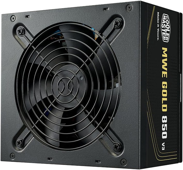 Cooler Master MWE Gold 850 V3 Non-Modular 850W 80 PLUS Gold Power Supply (ATX 3.1 / PCIe 5.1) - New & Sealed
