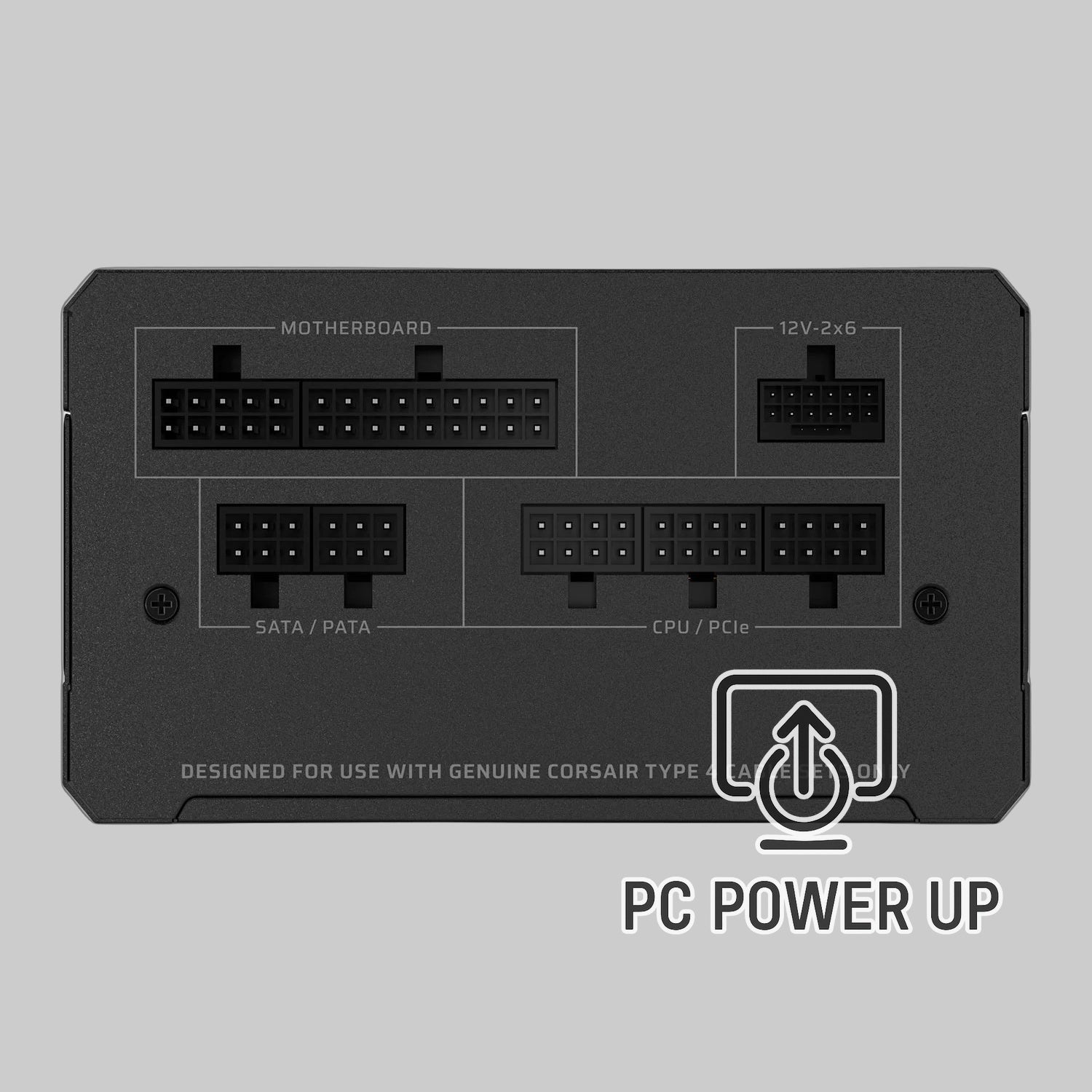 CORSAIR RMe Series RM850e 850W Fully Modular Low-Noise Power Supply - New