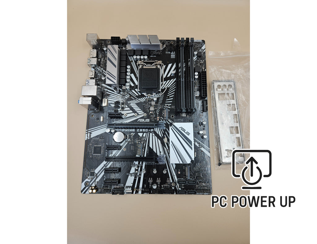 ASUS Prime Z390-P LGA1151 (Intel 8th and 9th Gen) DDR4 DP HDMI M.2 Z390 ATX Motherboard with USB 3.1 Gen2