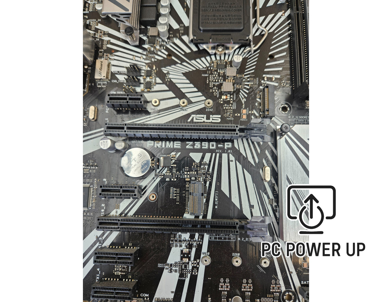 ASUS Prime Z390-P LGA1151 (Intel 8th and 9th Gen) DDR4 DP HDMI M.2 Z390 ATX Motherboard with USB 3.1 Gen2