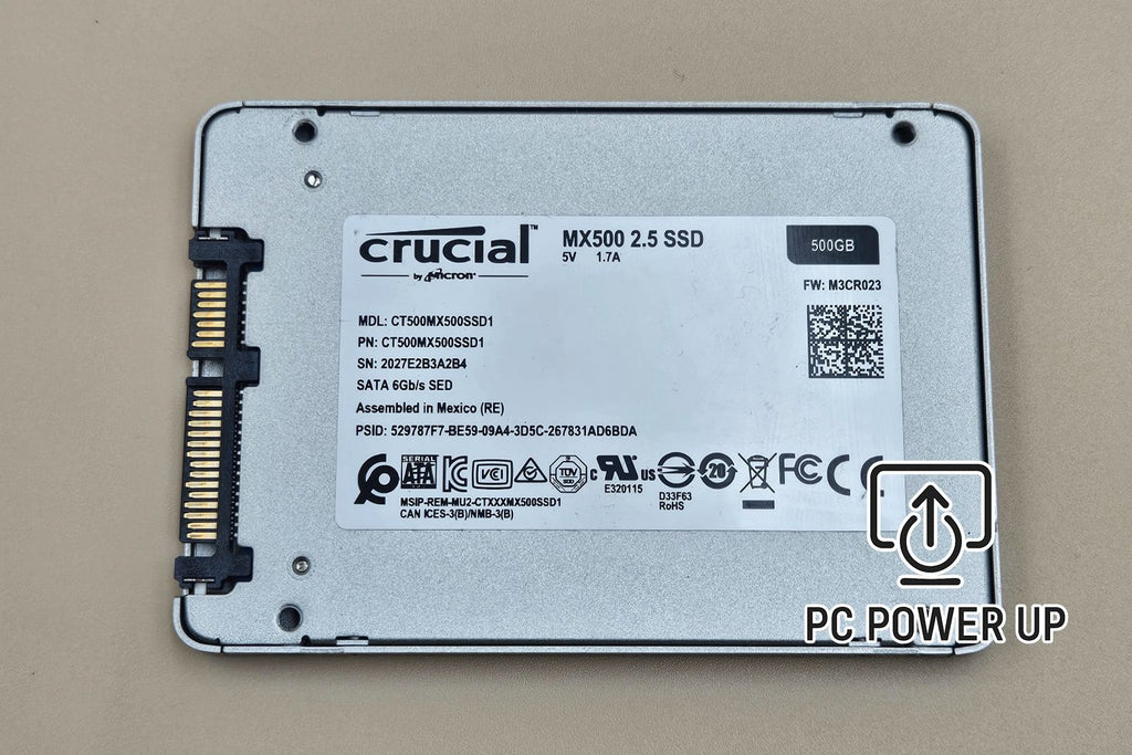 Crucial MX500 500GB 2.5" SATA SSD – CT500MX500SSD1