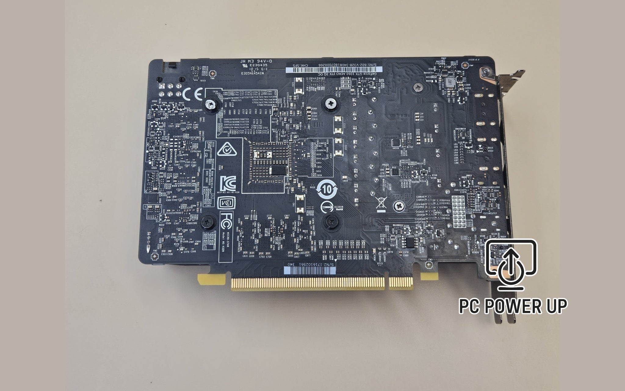 NVIDIA GeForce GTX 1060 Graphics Card (3GB GDDR5) MSI AERO ITX OC