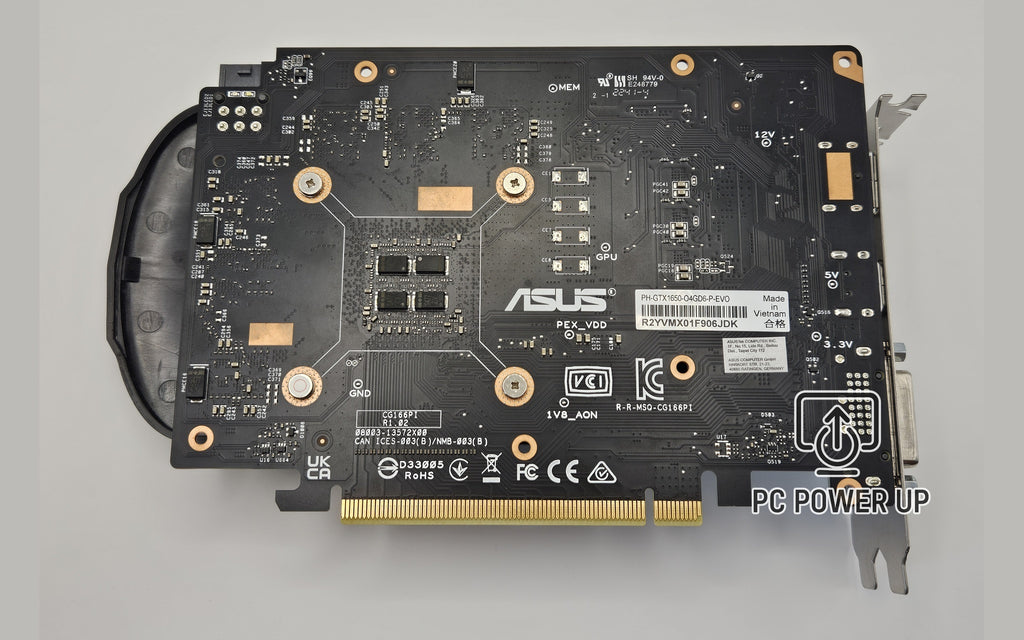 NVIDIA GeForce GTX 1650 Graphics Card (4GB GDDR6) ASUS EVO