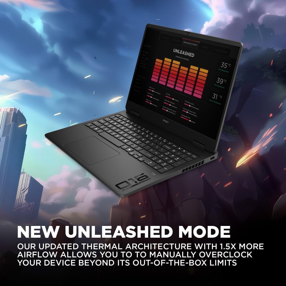 HP Omen 16‑ap0xxx Gaming Laptop – Ryzen 9 8940HX – RTX 5070 – 32GB – 1TB – 16" – Used (Very Good)