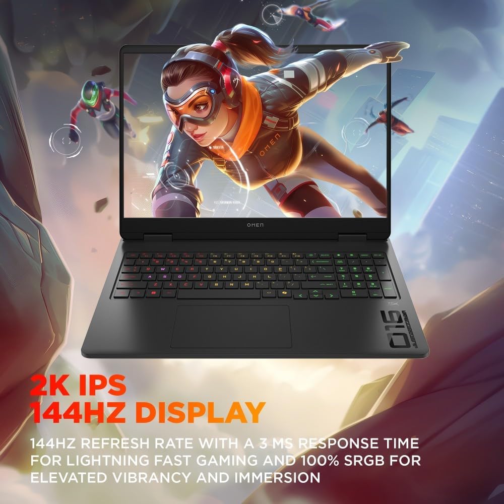 HP Omen 16‑ap0xxx Gaming Laptop – Ryzen 9 8940HX – RTX 5070 – 32GB – 1TB – 16" – Used (Very Good)