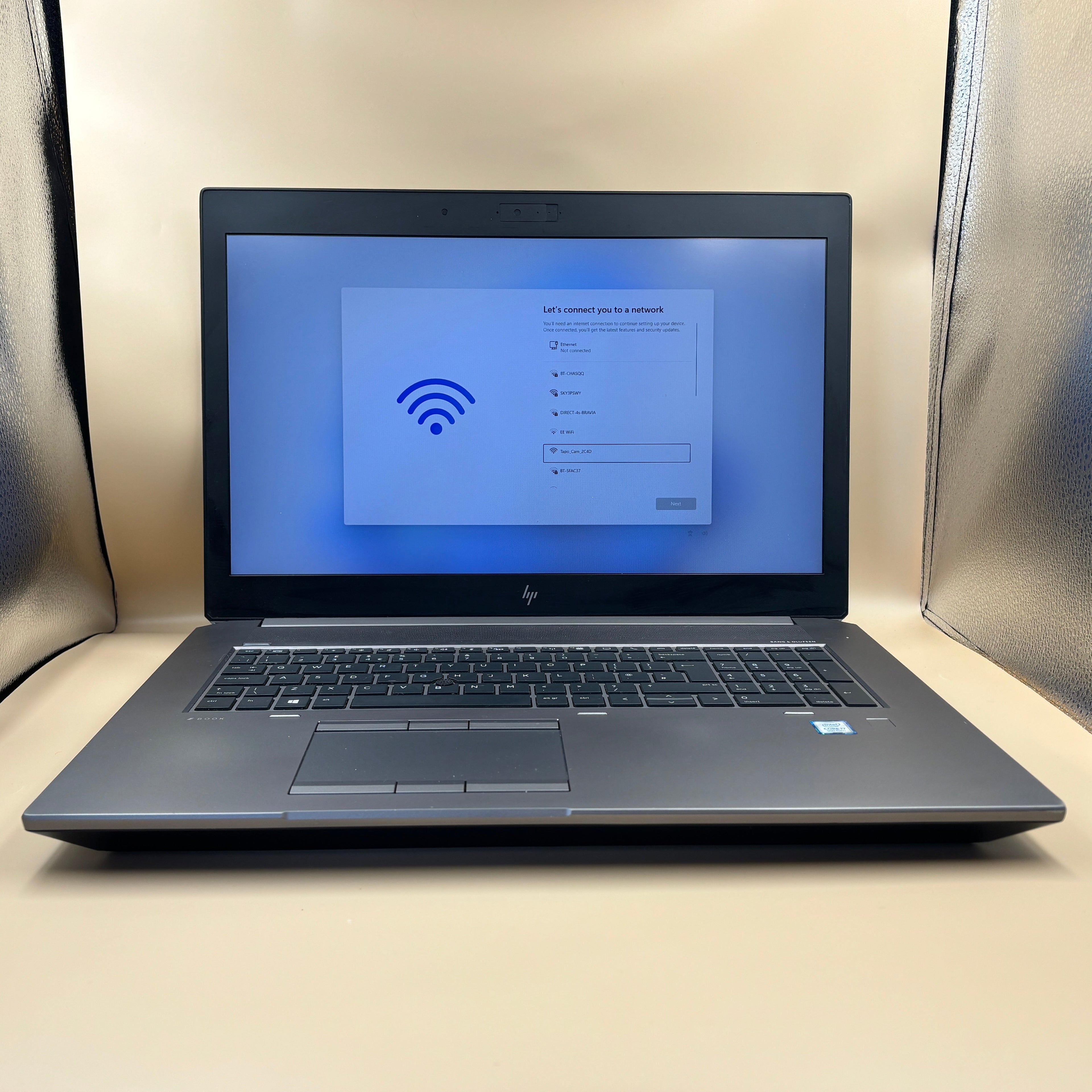 HP ZBook 17 G6 Mobile Workstation - i7‑9750H - Quadro RTX 4000 - 32GB RAM - 512GB SSD - 17.3" - Used