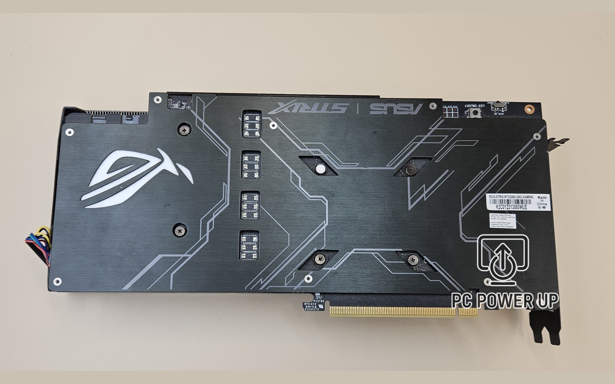 NVIDIA GeForce RTX 2060 Graphics Card (6GB GDDR6) ASUS ROG STRIX