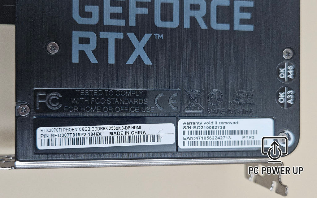 NVIDIA GeForce RTX 3070 Ti Graphics Card (8GB GDDR6X) Gainward Phoenix