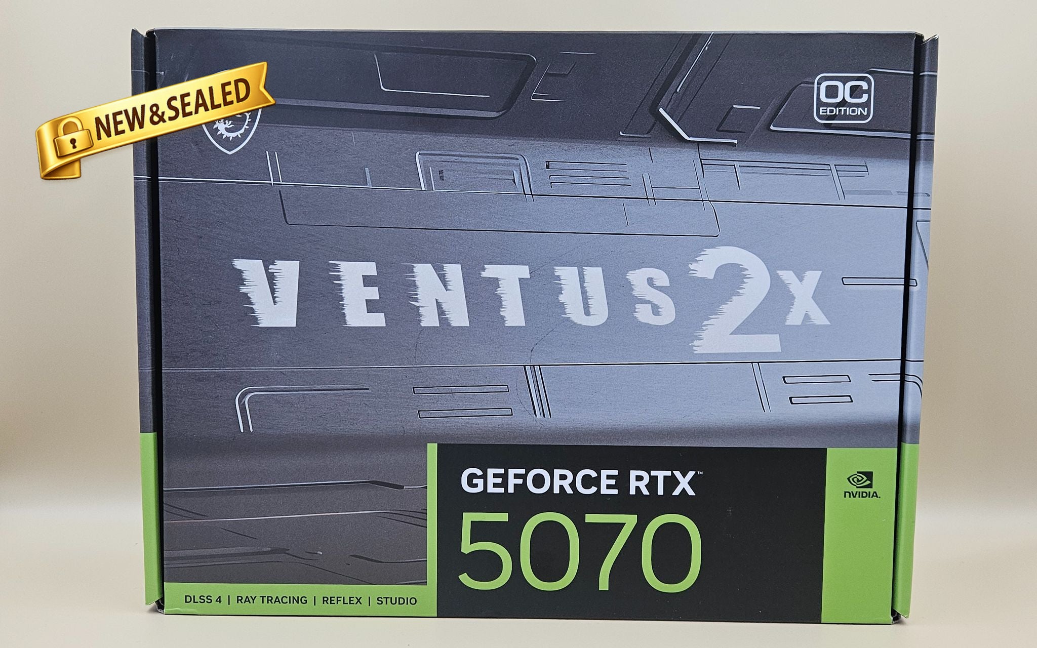 NVIDIA GeForce RTX 5070 Graphics Card MSI Ventus 2x - New & Sealed
