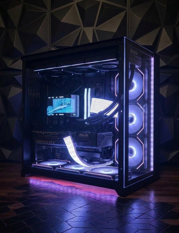 Lian Li O11D Razer Edition: RTX 5070 Ti & Ryzen 7 9800X3D High Spec Beast