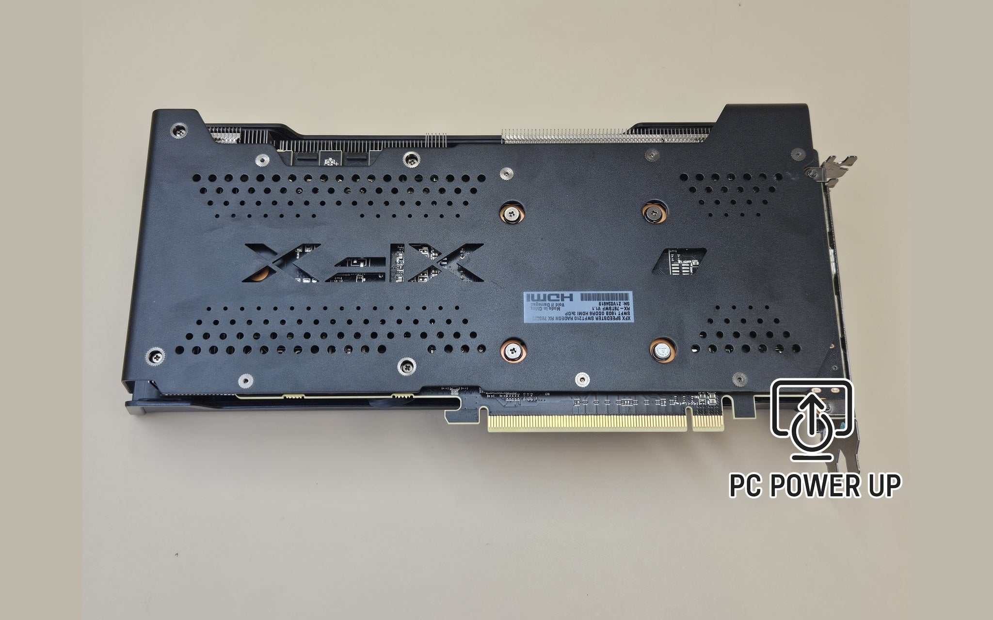 AMD Radeon RX 7600 XT Graphics Card (16GB GDDR6) XFX Speedster SWFT210