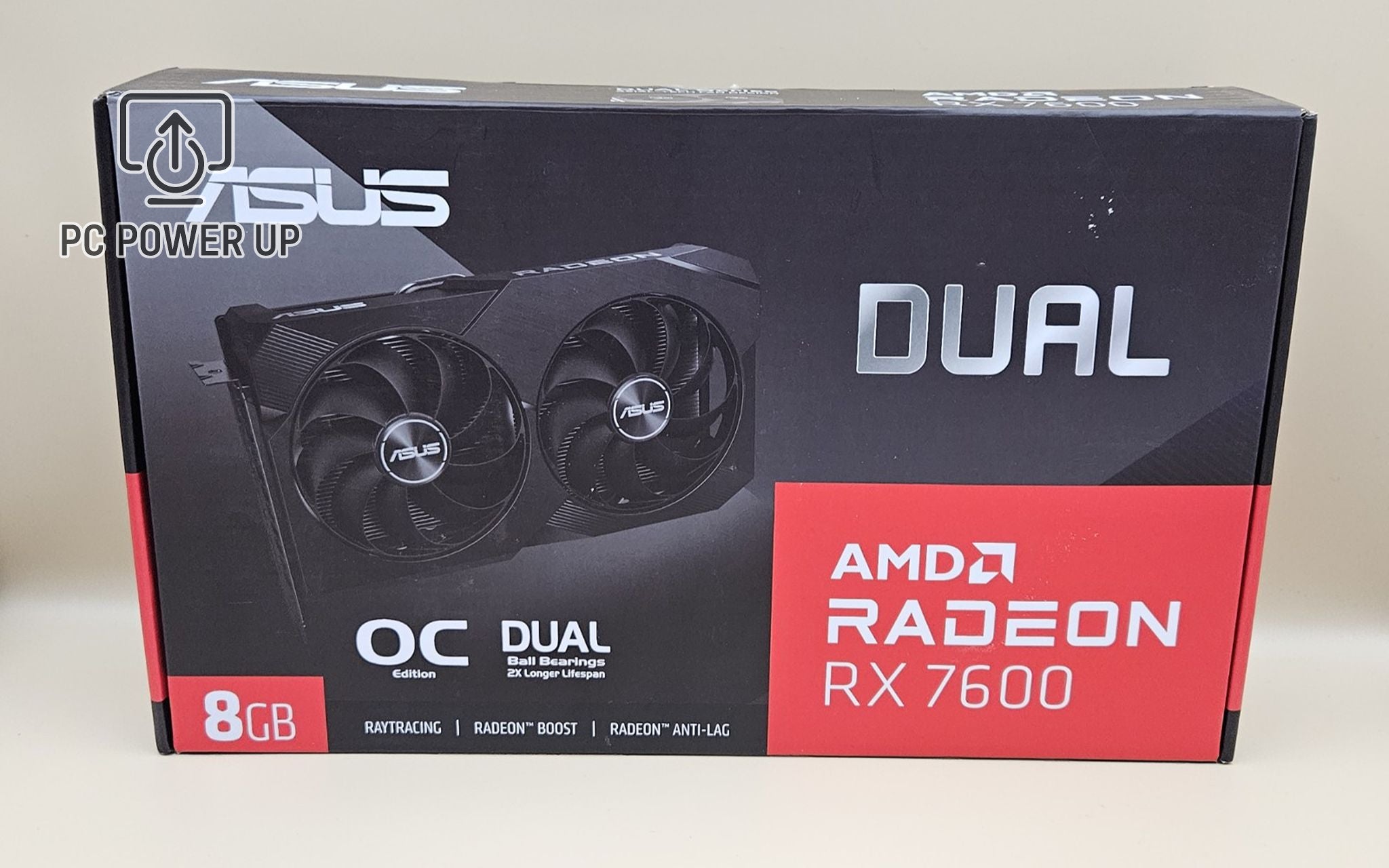 AMD Radeon RX 7600 Graphics Card (8GB GDDR6) - used & tested