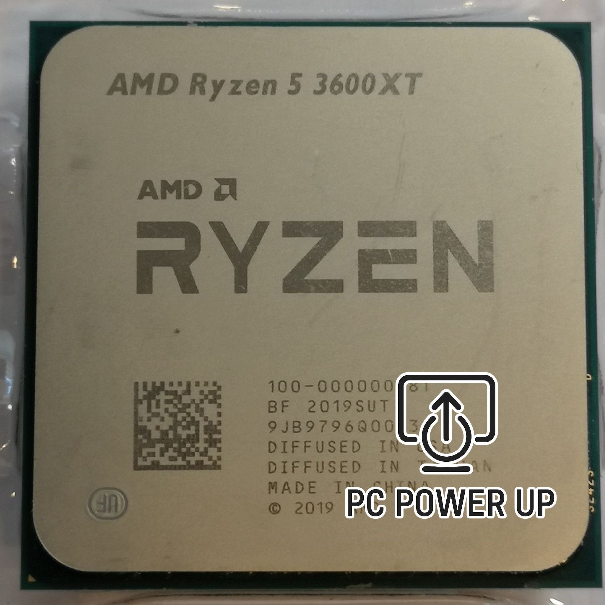 AMD Ryzen 5 3600XT with 6 cores, 12 threads, Zen 2 refresh. Stress tested for reliability, delivering snappier gaming and productivity on AM4.