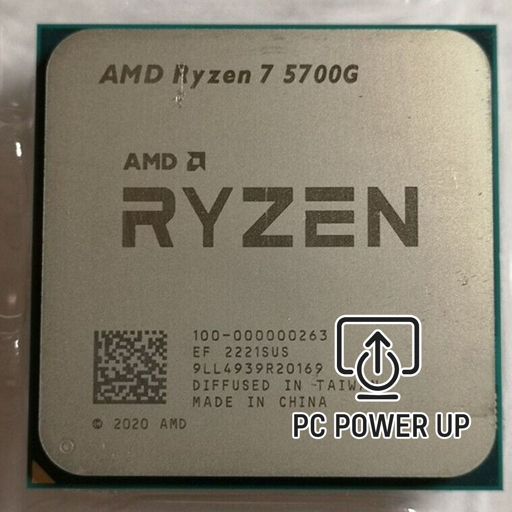 AMD Ryzen 7 5700G Processor (8‑Core, Vega Graphics, AM4) - used & tested