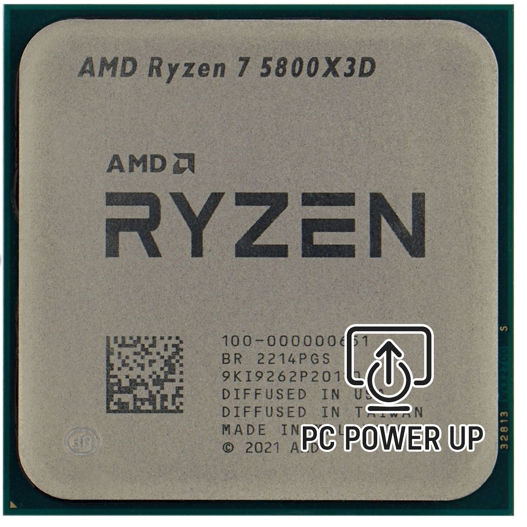 AMD Ryzen 7 5800X3D Processor (8‑Core, 3D V‑Cache, AM4) – PC Power Up