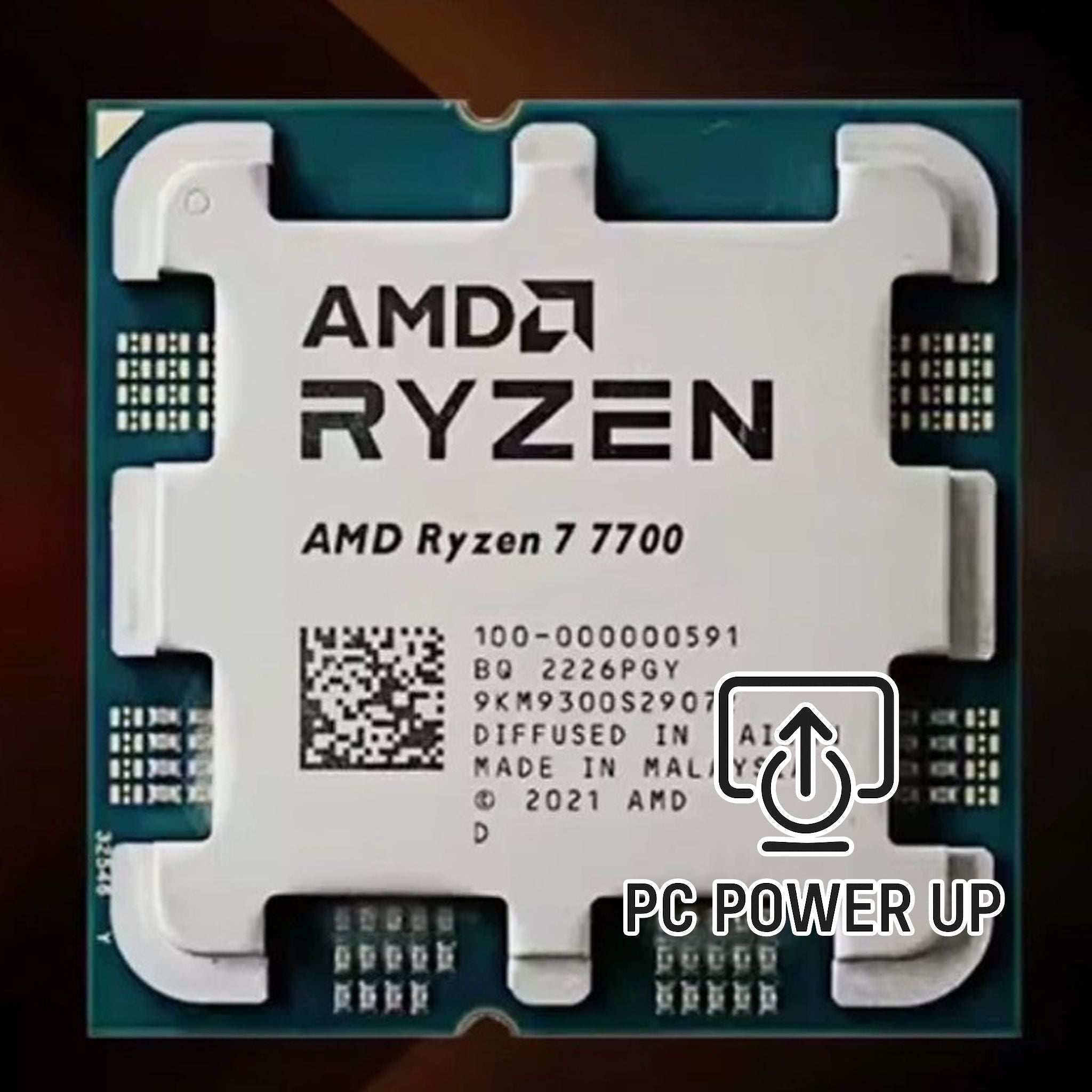 AMD Ryzen 7 7700 Processor (8‑Core, Zen 4, AM5) - used & tested