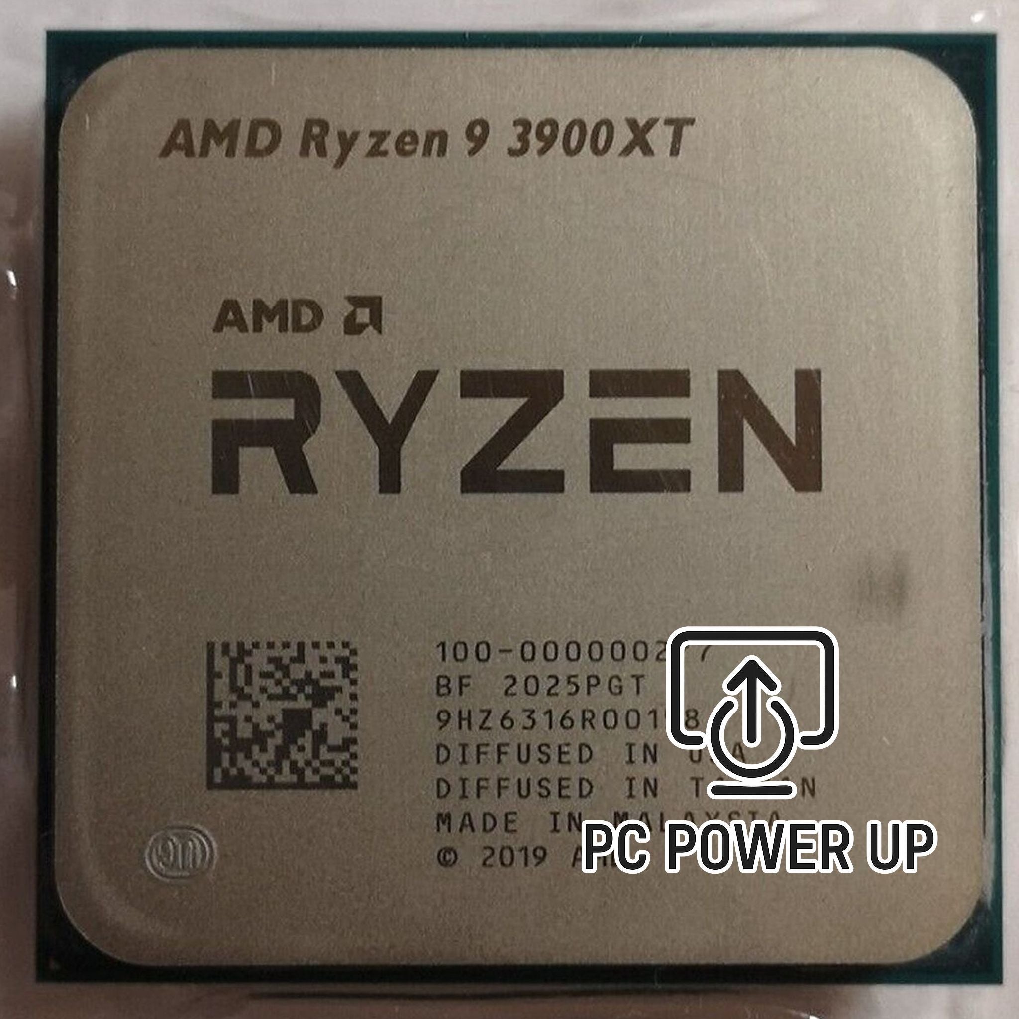 AMD Ryzen 9 3900XT Processor (12‑Core, Zen 2, AM4) - used & tested. AMD Ryzen 9 3950X with 16 cores, 32 threads, Zen 2 architecture. Stress tested for reliability, delivering HEDT‑class multitasking on AM4.