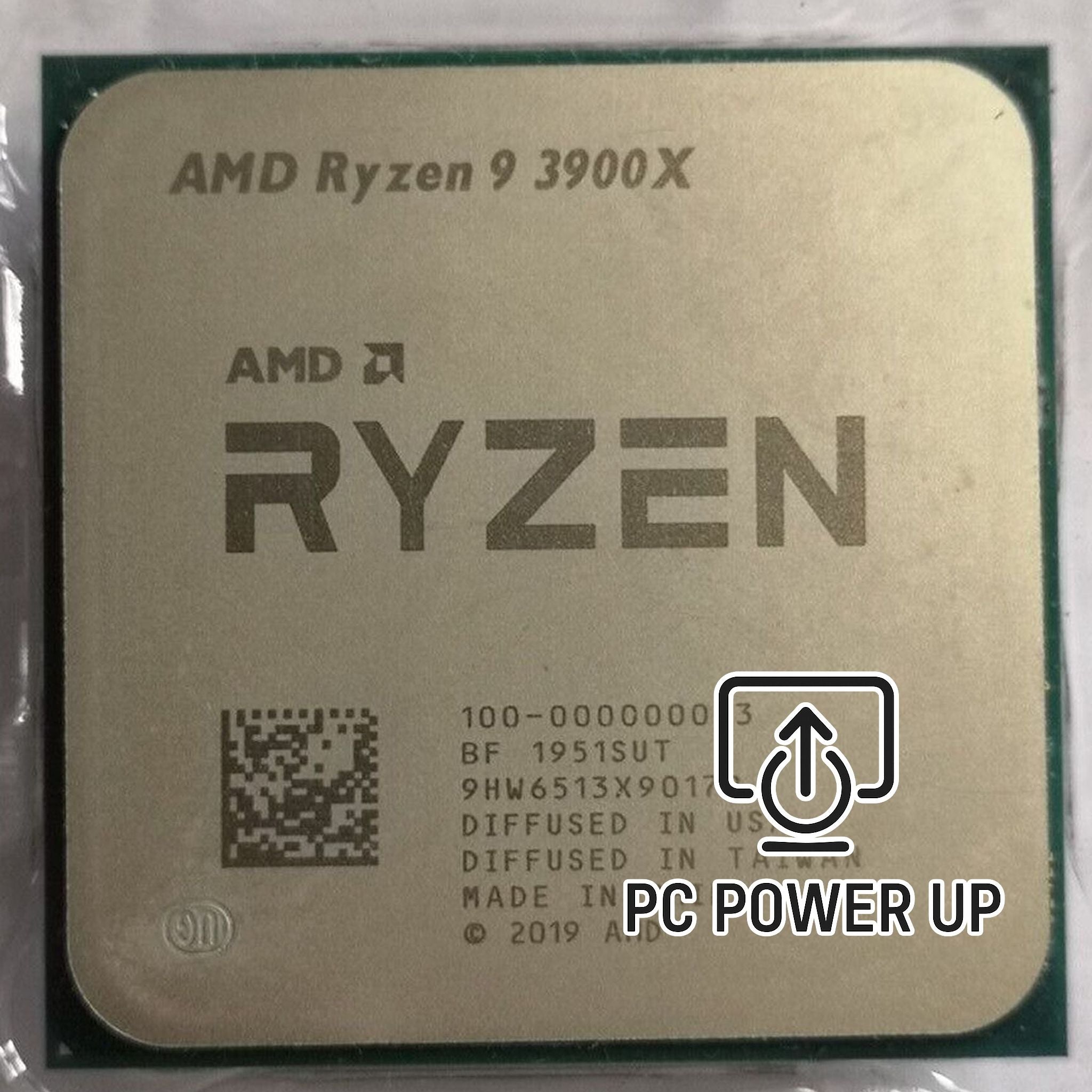 AMD Ryzen 9 3900X Processor (12‑Core, Zen 2, AM4) - used & tested. AMD Ryzen 9 3900XT with 12 cores, 24 threads, Zen 2 refresh. Stress tested for reliability, delivering faster gaming and creation workloads.