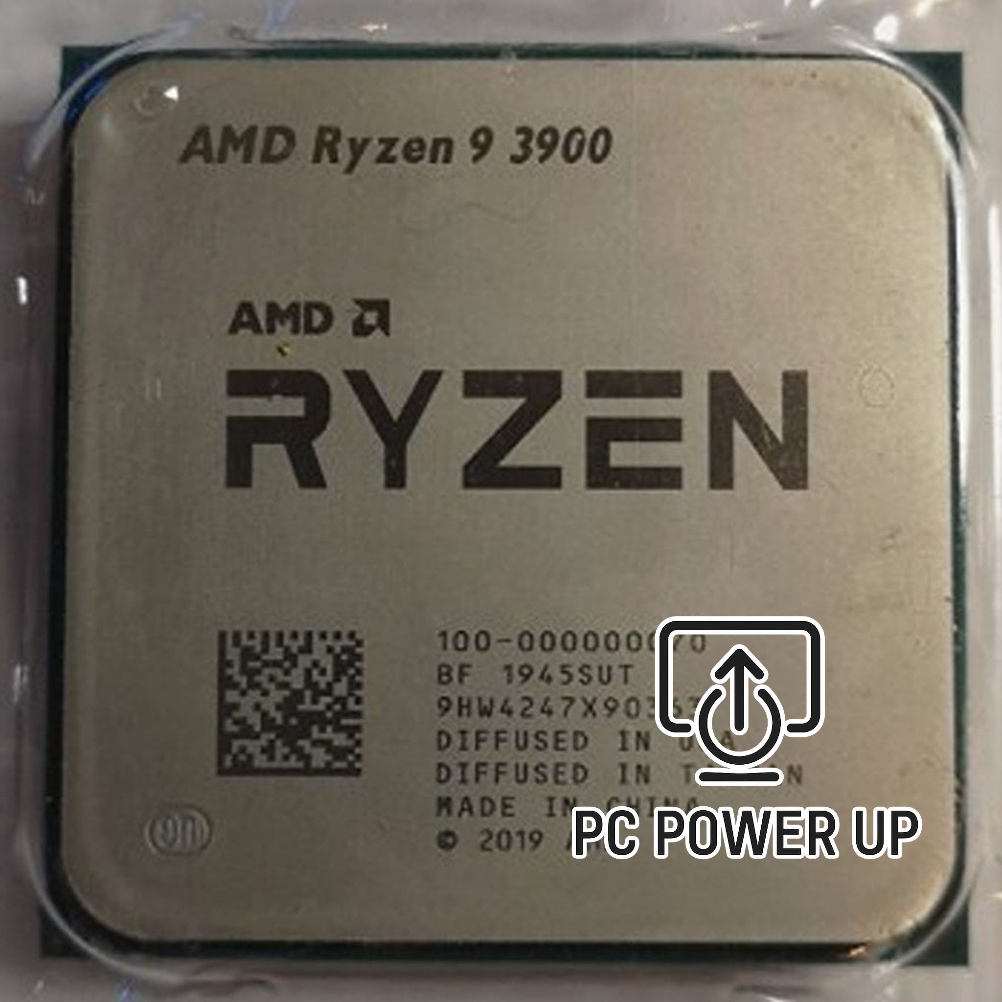 AMD Ryzen 9 3900 Processor (12‑Core, Zen 2, AM4) - used & tested. AMD Ryzen 9 3900X with 12 cores, 24 threads, Zen 2 architecture. Stress tested for reliability, delivering smooth multitasking and gaming performance.