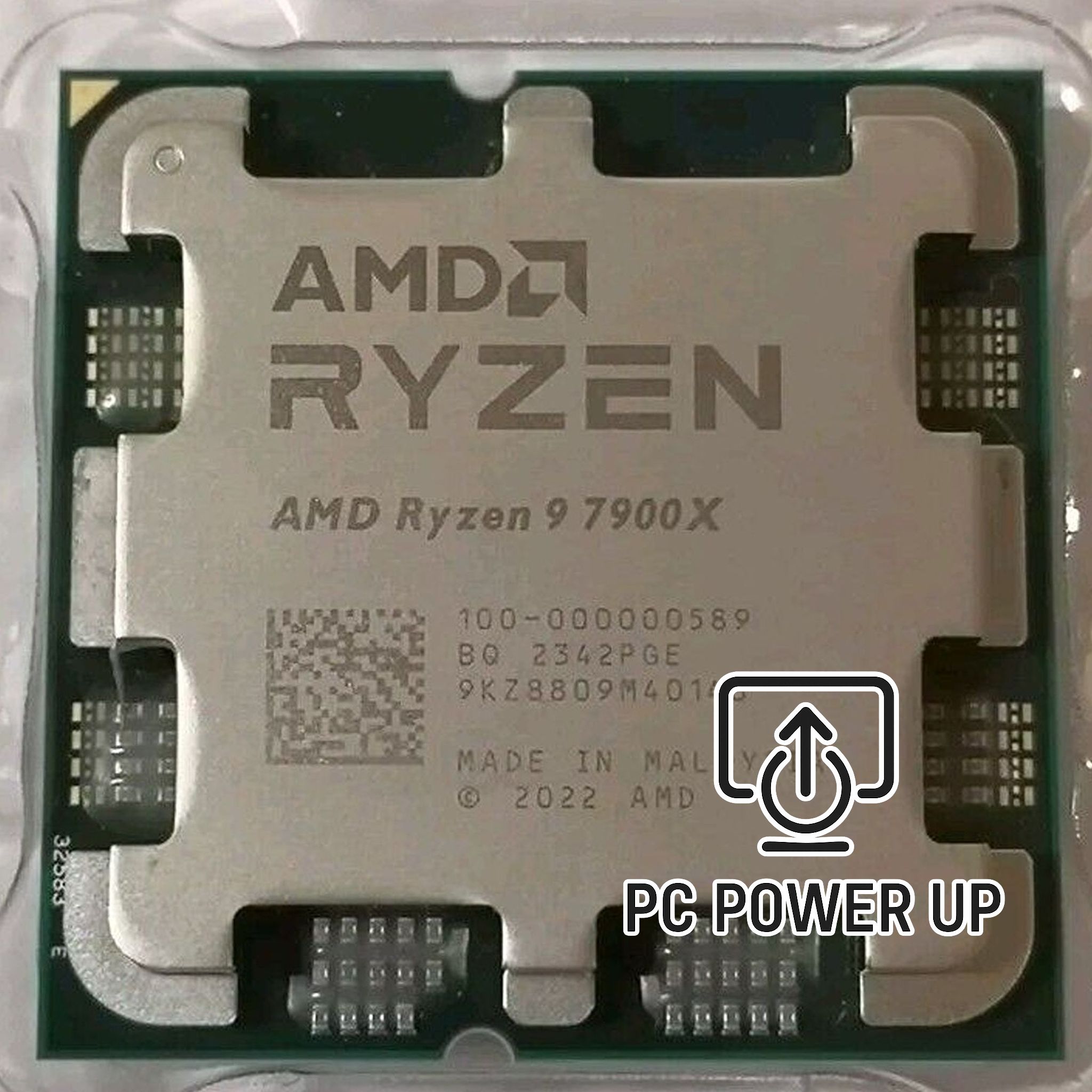 AMD Ryzen 9 7900X Processor (12‑Core, Zen 4, AM5) - used & tested. AMD Ryzen 9 7900X3D with 12 cores, 24 threads, and 3D V‑Cache. Stress tested for reliability, delivering superb gaming smoothness and efficient productivity.