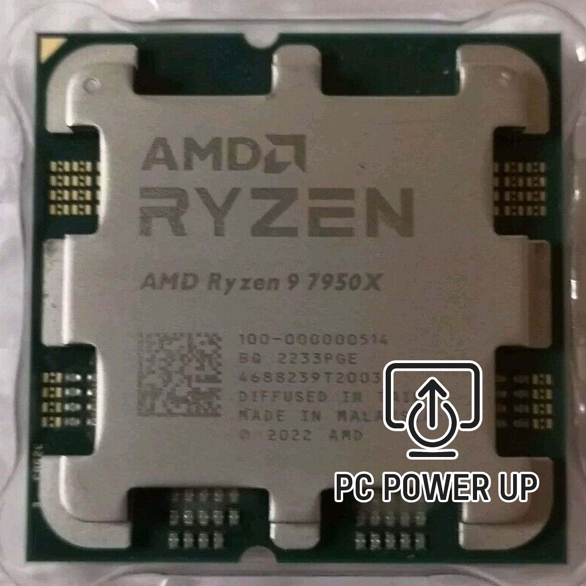 AMD Ryzen 9 7950X Processor (16‑Core, Zen 4, AM5) - used & tested. AMD Ryzen 9 7950X3D with 16 cores, 32 threads, and 3D V‑Cache. Stress tested for reliability, delivering elite gaming performance and smooth multitasking.
