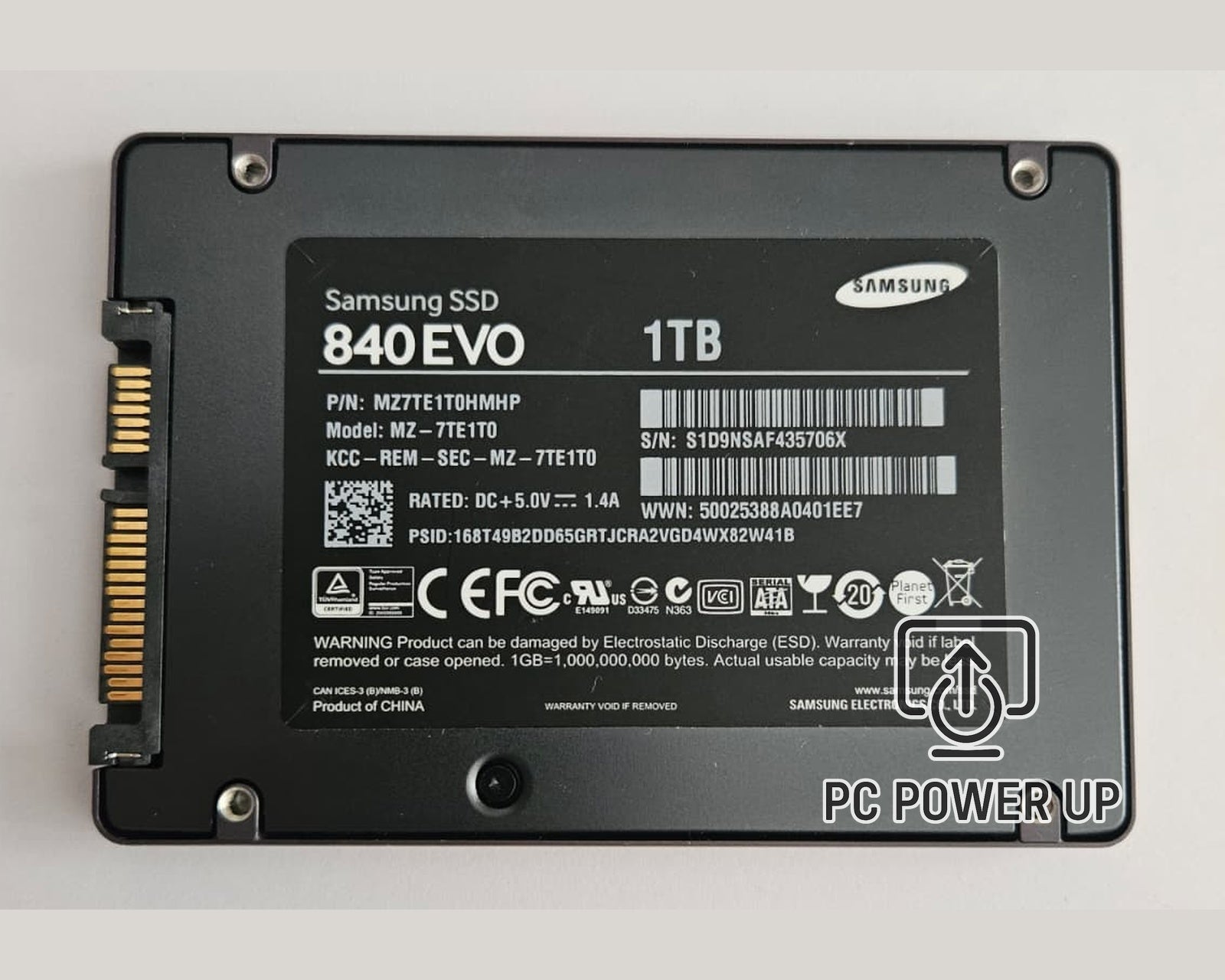 Samsung 840 EVO 1TB 2.5" 7mm SATA III SSD (MZ-7TE1T0 / MZ7TE1T0HMHP)