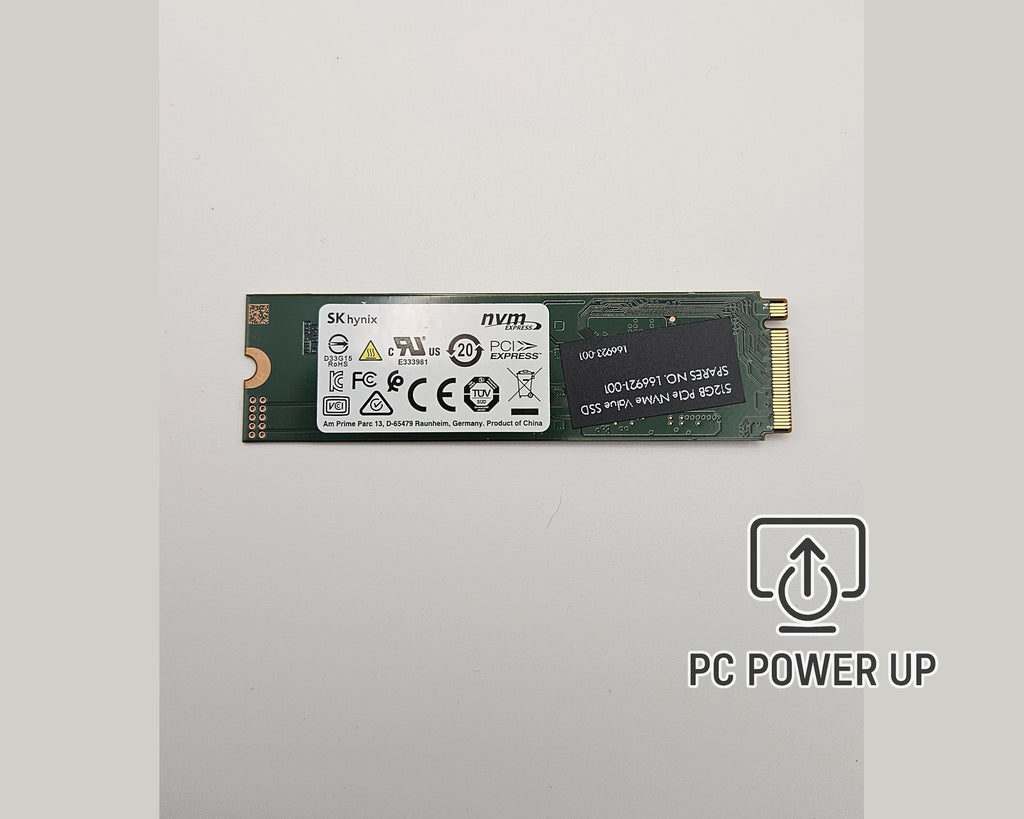 SK Hynix HFM512GDJTNG-8310A BA 512GB M.2 2280 NVMe SSD (Solid State Drive)