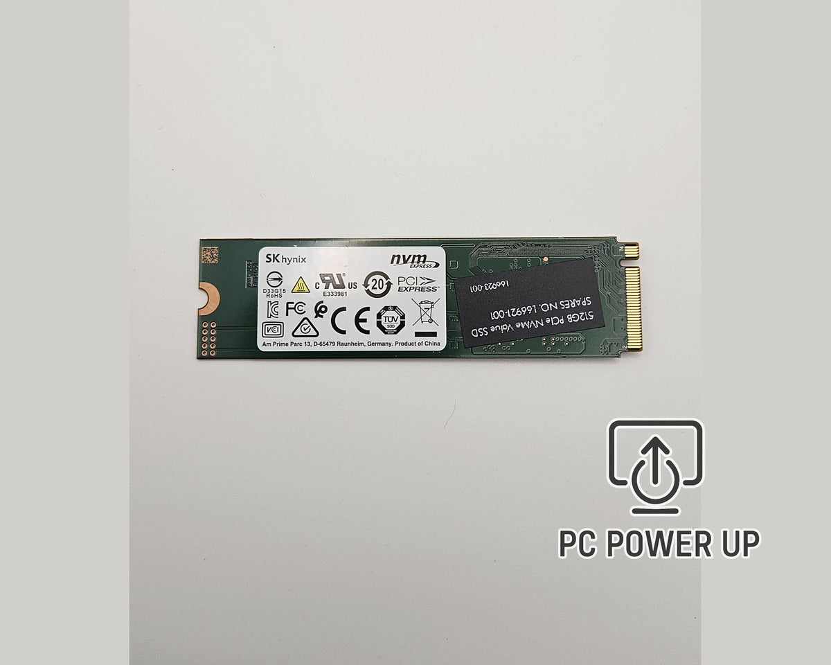 SK Hynix HFM512GDJTNG-8310A BA 512GB M.2 2280 NVMe SSD (Solid State Drive)
