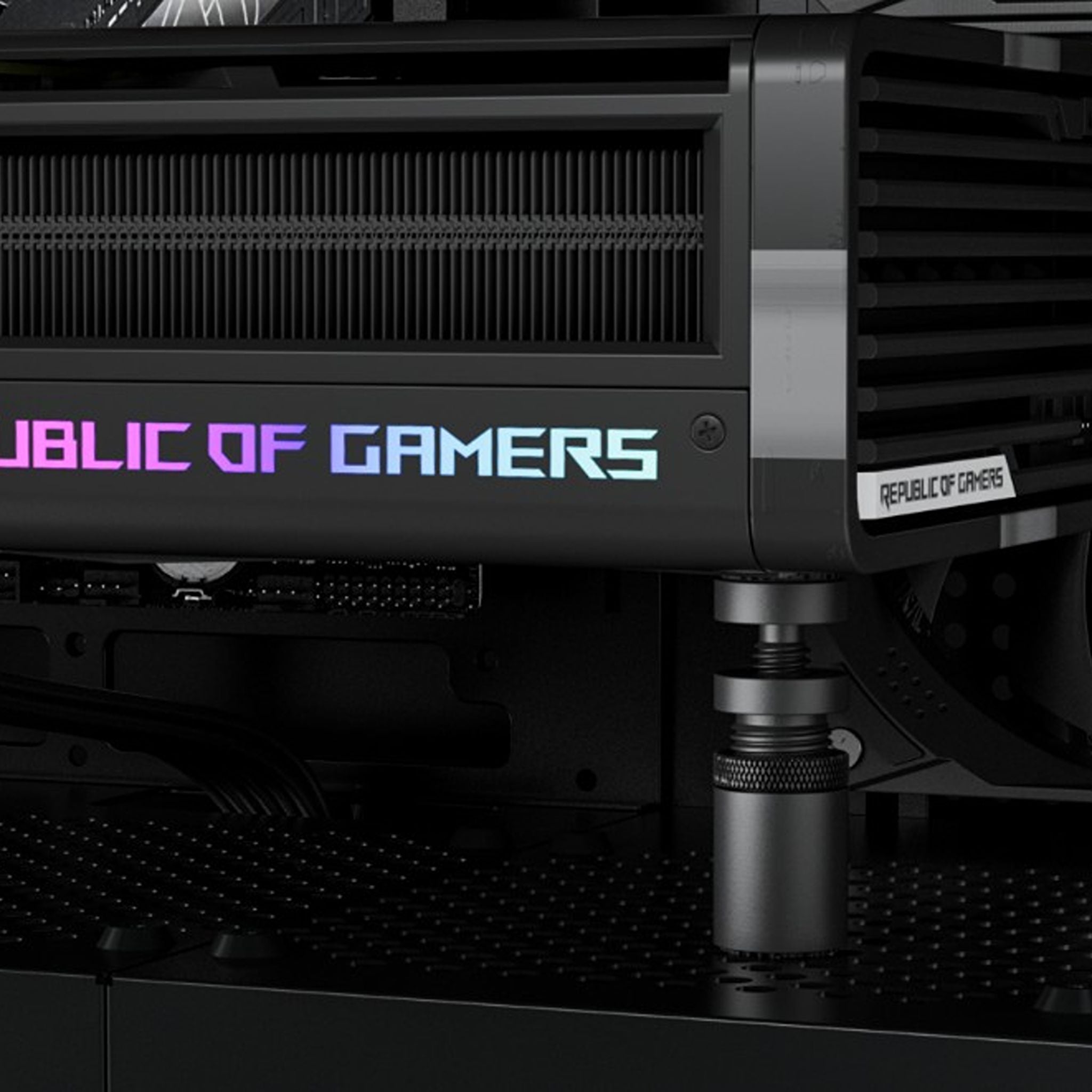 Adjustable GPU Support Stand – Magnetic Base, Anti‑Sag Protection