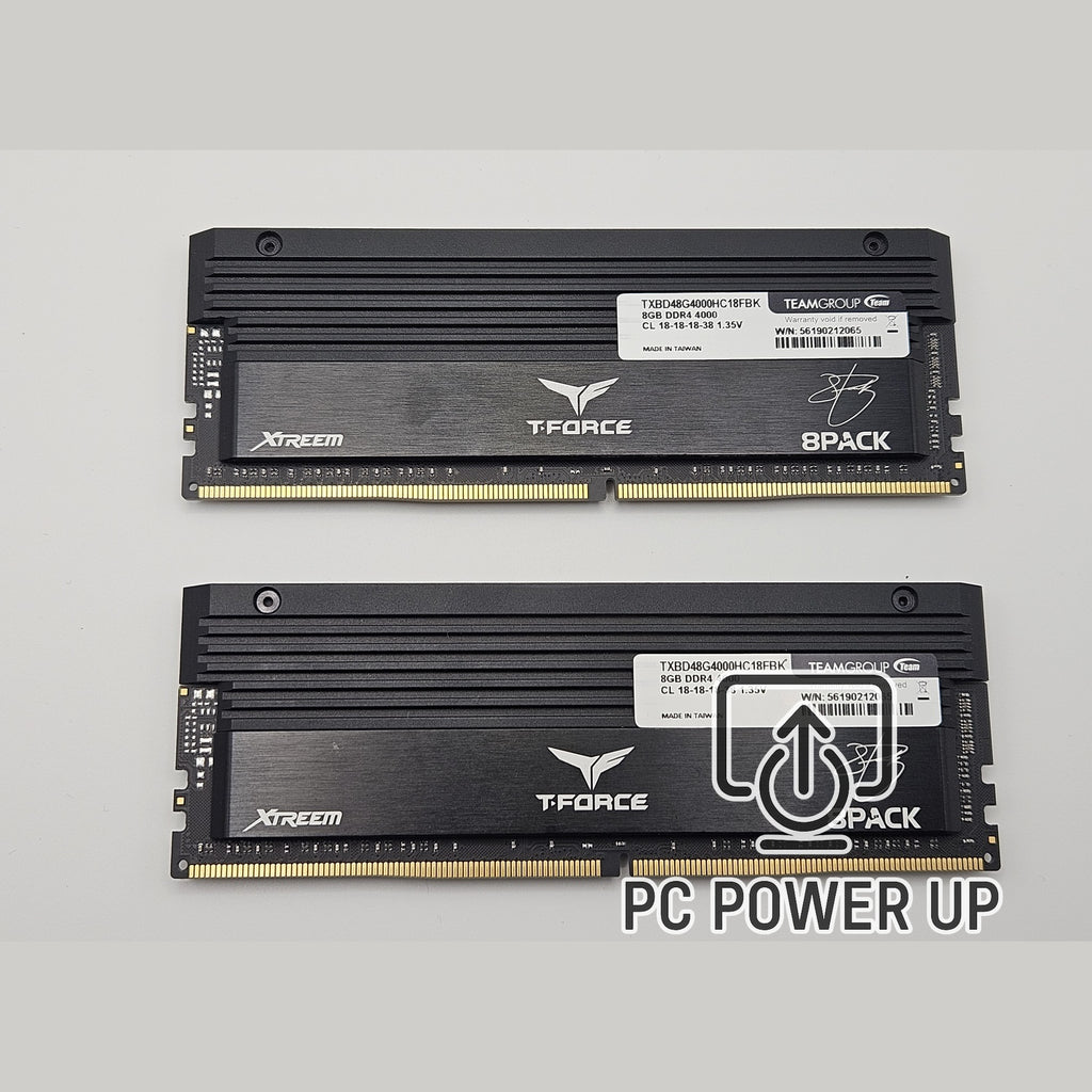 Teamgroup T-FORCE 16GB (2x8GB) DDR4 4000MHz CL18 Desktop Memory (RAM)