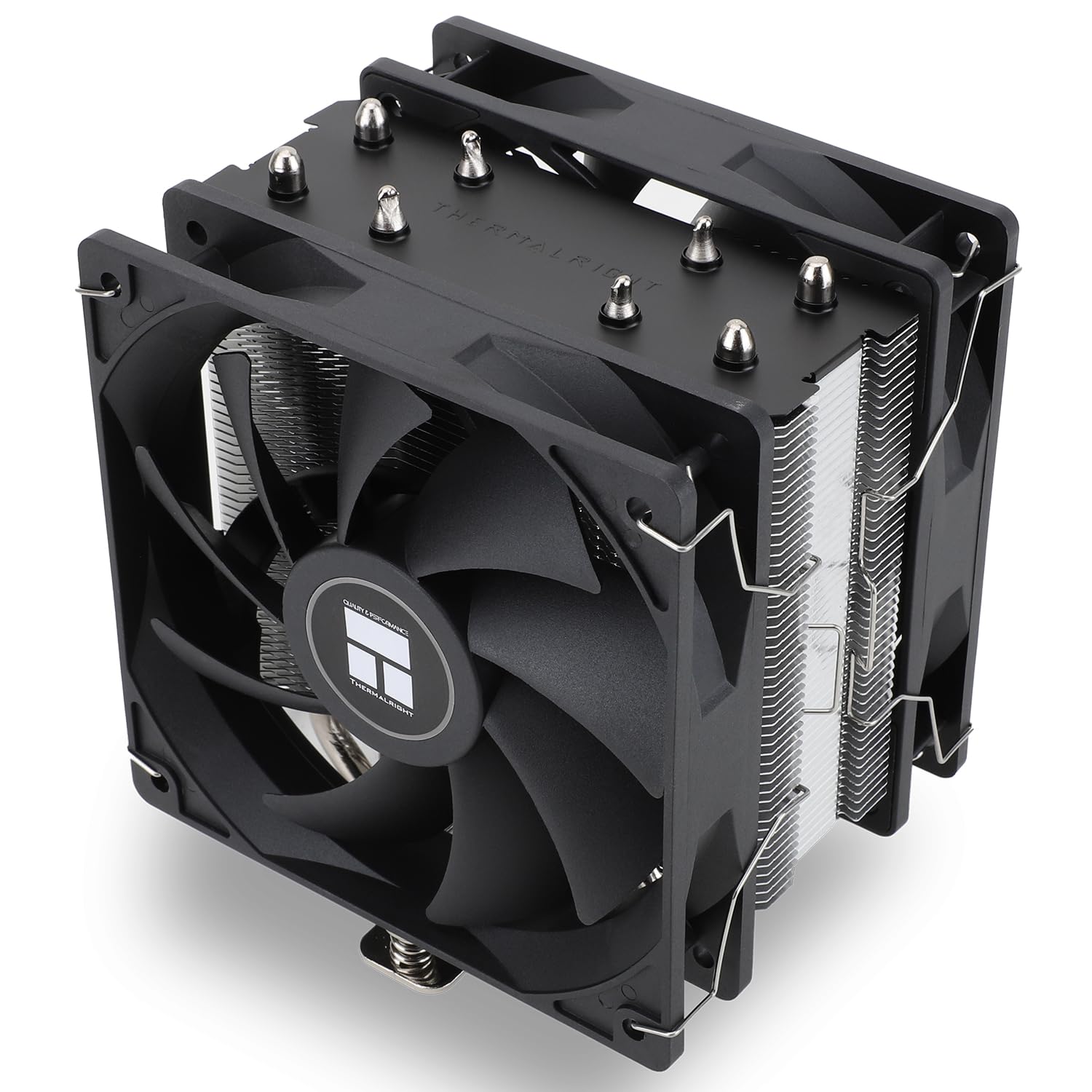 Thermalright Assassin X 120R SE PLUS CPU Cooler (148mm Compact Height, 4 Heat Pipes, Dual PWM Fans, AMD Ryzen AM4/AM5 & Intel Core LGA1700/1851/1200/115X)