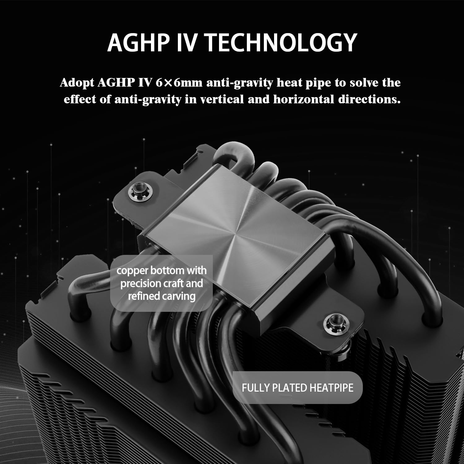 Thermalright Peerless Assassin 120 SE Black CPU Cooler (Dual Tower, 6 Heat Pipes, AMD Ryzen AM4/AM5 & Intel Core LGA1700/1200/115X)