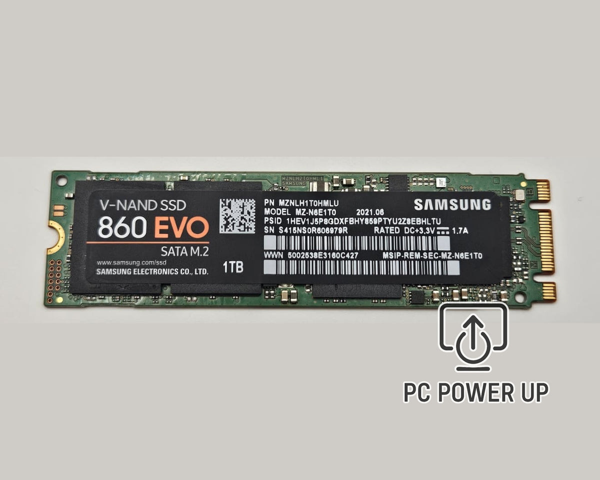 Samsung 860 EVO 1TB M.2 2280 SATA III SSD (Solid State Drive)
