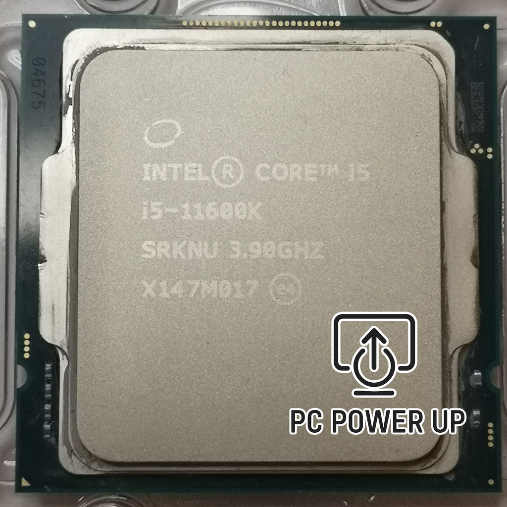 Intel Core i5‑11600K CPU (6‑Core, Rocket Lake, Unlocked, LGA1200) - used & tested. Intel Core i5‑12500 with 6 cores, 12 threads, Alder Lake architecture. Stress tested for reliability, delivering responsive gaming and productivity performance.