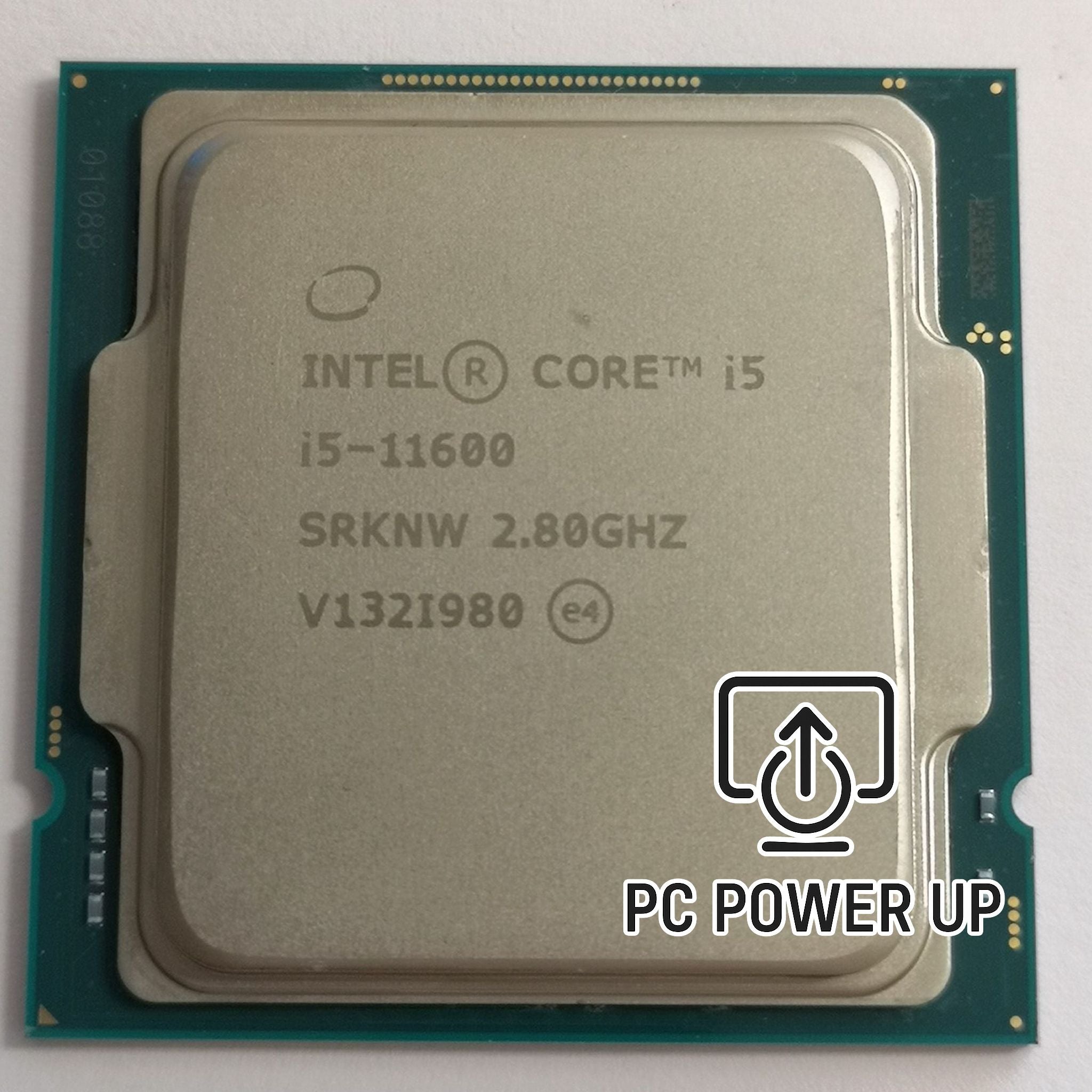 Intel Core i5‑11600 with 6 cores, 12 threads, Rocket Lake architecture. Stress tested for reliability, delivering solid gaming and multitasking performance.