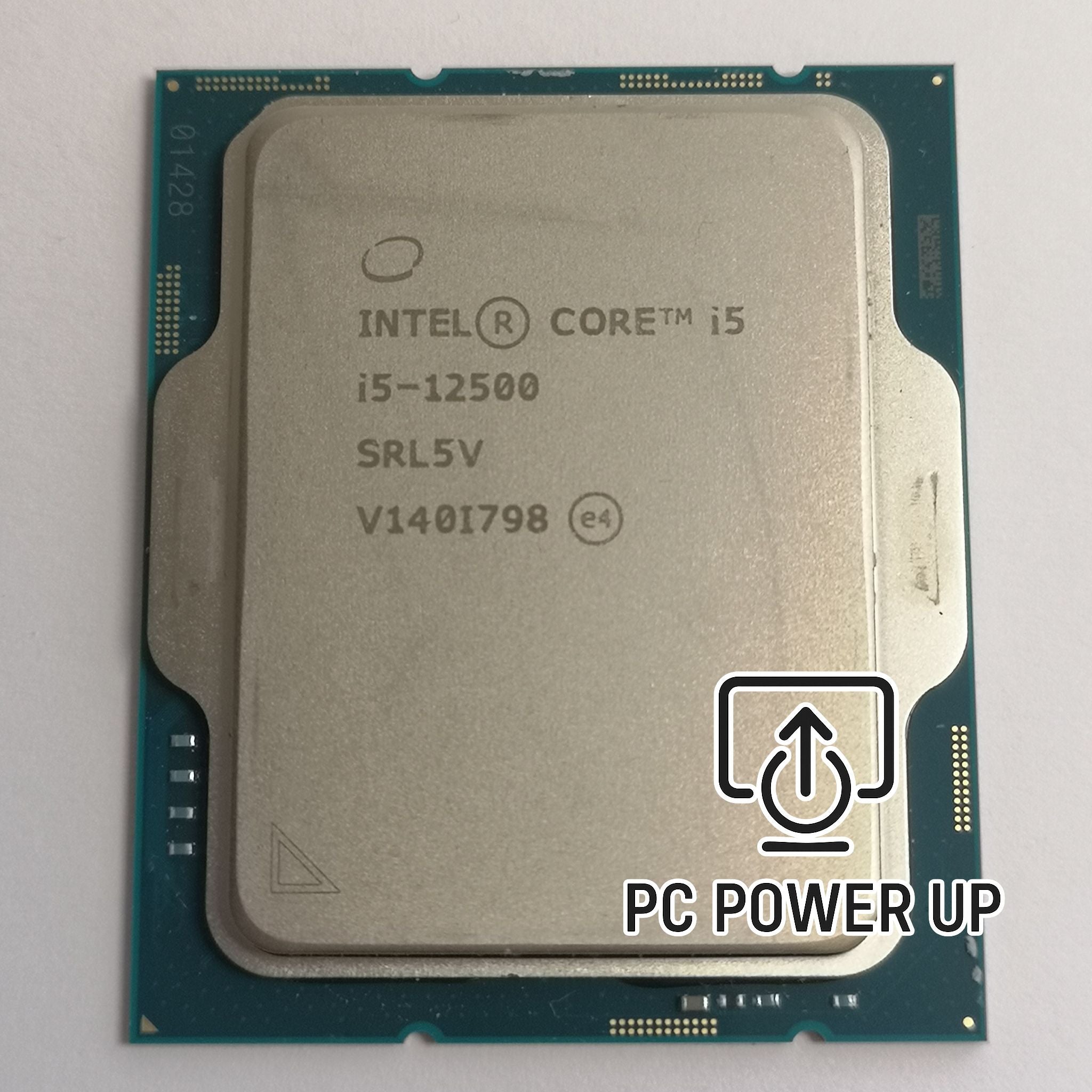 Intel Core i5‑12500 CPU (6‑Core, Alder Lake, LGA1700) - used & tested. Intel Core i5‑12500T with 6 cores, 12 threads, Alder Lake architecture. Stress tested for reliability, delivering efficient performance for low‑power builds.