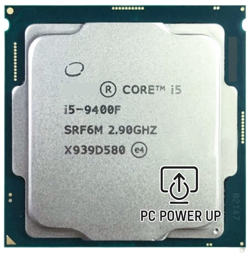 Intel Core i5-9400F CPU with 2.90GHz and Core i5 marking on top