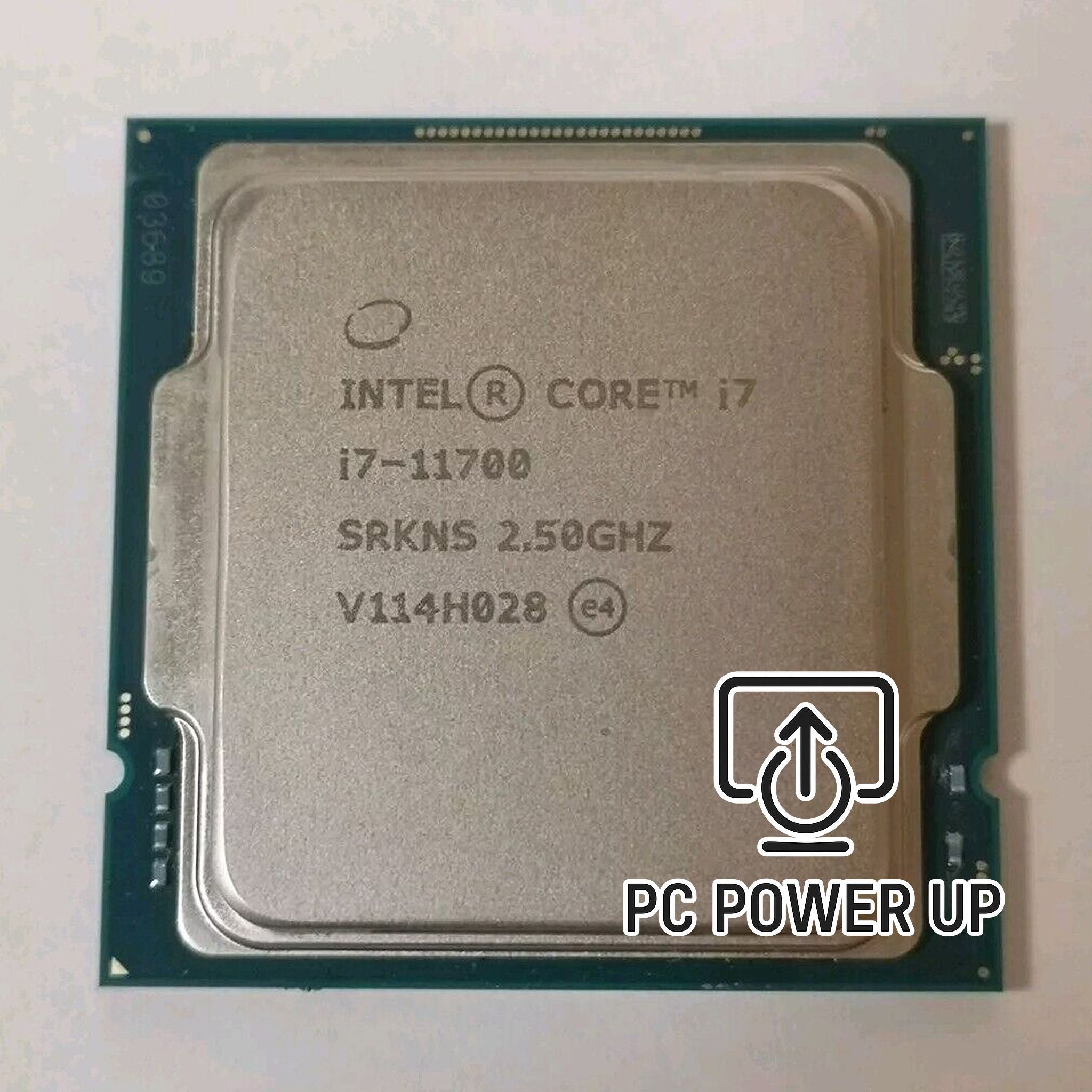 Intel Core i7‑11700 with 8 cores, 16 threads, Rocket Lake architecture. Stress tested for reliability, delivering responsive gaming and multitasking performance.