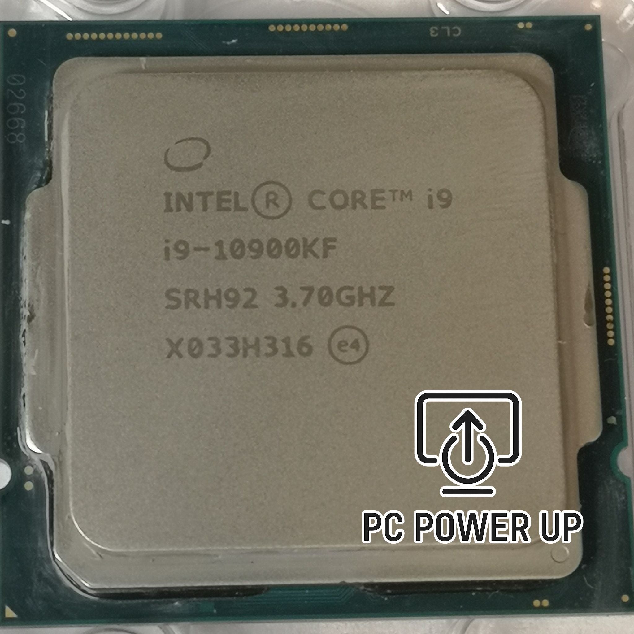 Intel Core i9‑10900KF CPU (10‑Core, Comet Lake, Unlocked, LGA1200) - used & tested. Intel Core i9‑11900K with 8 cores, 16 threads, Rocket Lake architecture. Stress tested for reliability, delivering responsive gaming and multitasking.