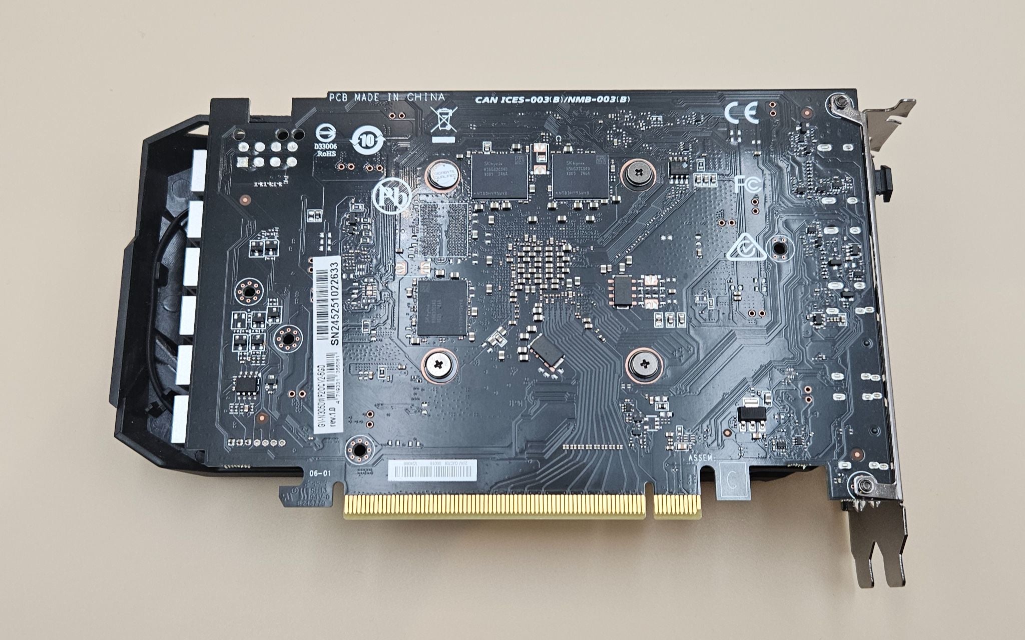 RTX 3050 6GB Gigabyte